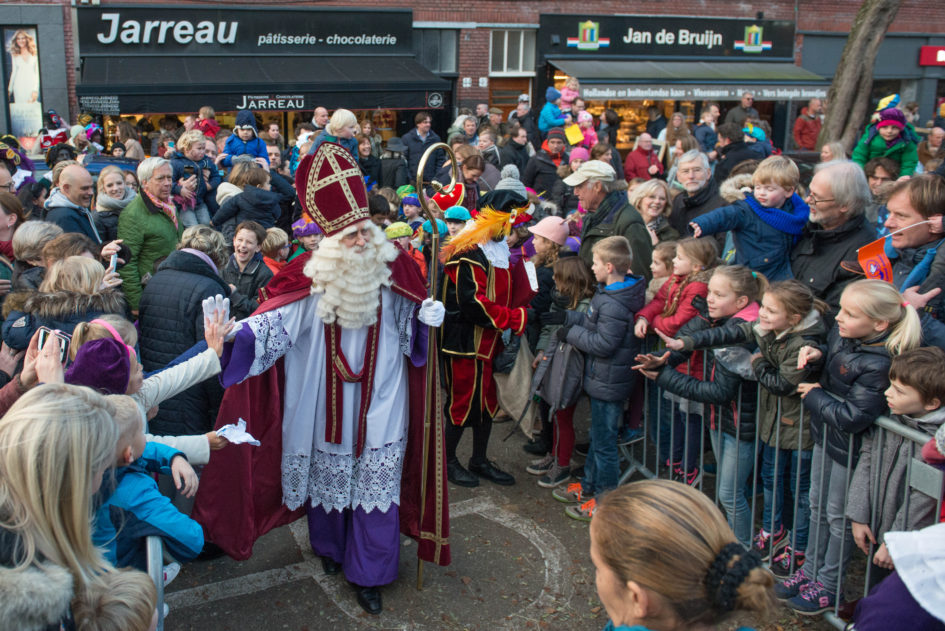 Sinterklaas en pieten in Benoordenhout, Den Haag