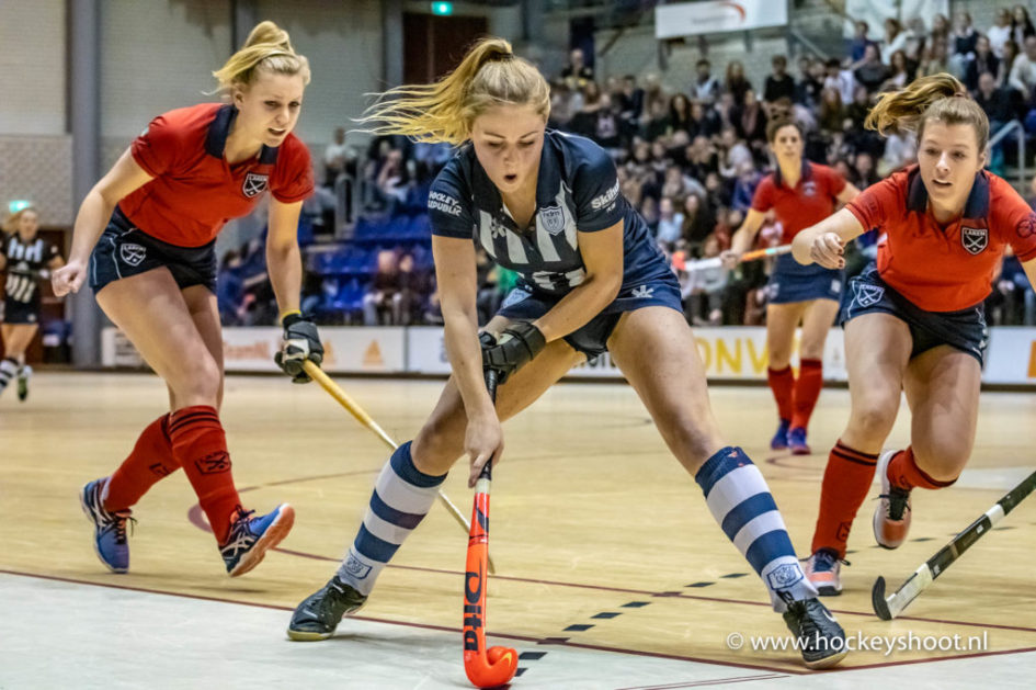 02-02-2019: Hockey Dames: NK Zaalhockey Laren D1 - hdm D1: Rotterdam